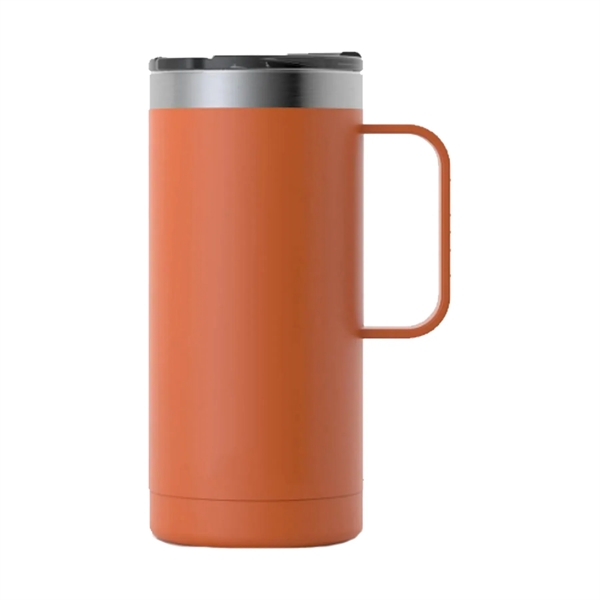 RTIC 16oz Ringed Stainless Steel Travel Mugs - RTIC 16oz Ringed Stainless Steel Travel Mugs - Image 5 of 39