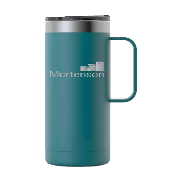 RTIC 16oz Ringed Stainless Steel Travel Mugs - RTIC 16oz Ringed Stainless Steel Travel Mugs - Image 6 of 39
