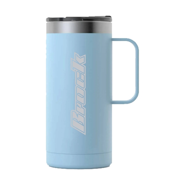 RTIC 16oz Ringed Stainless Steel Travel Mugs - RTIC 16oz Ringed Stainless Steel Travel Mugs - Image 10 of 39