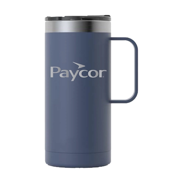 RTIC 16oz Ringed Stainless Steel Travel Mugs - RTIC 16oz Ringed Stainless Steel Travel Mugs - Image 14 of 39