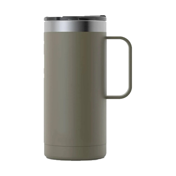 RTIC 16oz Ringed Stainless Steel Travel Mugs - RTIC 16oz Ringed Stainless Steel Travel Mugs - Image 17 of 39