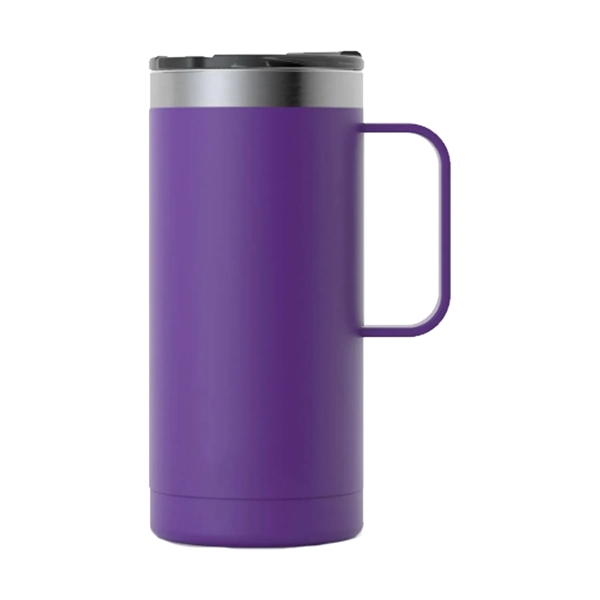 RTIC 16oz Ringed Stainless Steel Travel Mugs - RTIC 16oz Ringed Stainless Steel Travel Mugs - Image 19 of 39