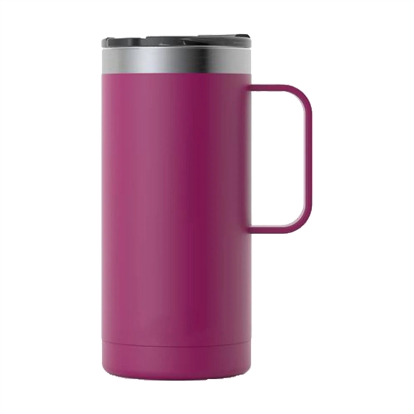 RTIC 16oz Ringed Stainless Steel Travel Mugs - RTIC 16oz Ringed Stainless Steel Travel Mugs - Image 25 of 39