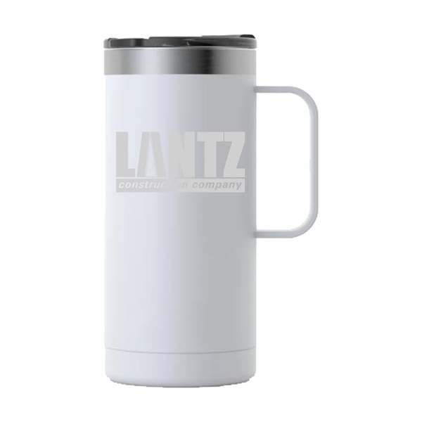 RTIC 16oz Ringed Stainless Steel Travel Mugs - RTIC 16oz Ringed Stainless Steel Travel Mugs - Image 26 of 39
