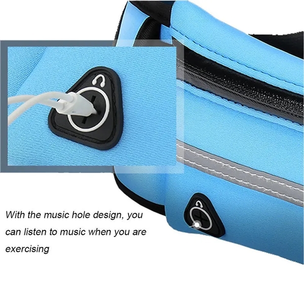 Sports Running Belt Waist Bag Fanny Pack - Sports Running Belt Waist Bag Fanny Pack - Image 2 of 5