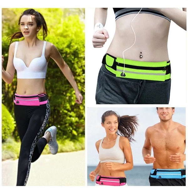 Sports Running Belt Waist Bag Fanny Pack - Sports Running Belt Waist Bag Fanny Pack - Image 5 of 5