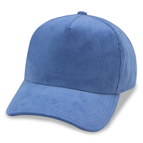 5 Panel Corduroy twotone Snapback Cap - 5 Panel Corduroy twotone Snapback Cap - Image 1 of 23