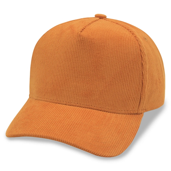 5 Panel Corduroy twotone Snapback Cap - 5 Panel Corduroy twotone Snapback Cap - Image 3 of 23