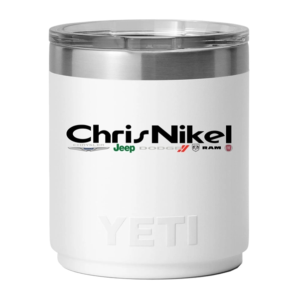 10oz YETI® Rambler® Stackable Lowball Tumbler - 10oz YETI® Rambler® Stackable Lowball Tumbler - Image 1 of 13