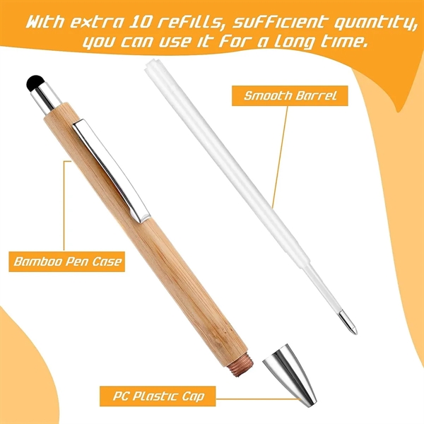 Advertising Bamboo And Wooden Ballpoint Pen - Advertising Bamboo And Wooden Ballpoint Pen - Image 5 of 9