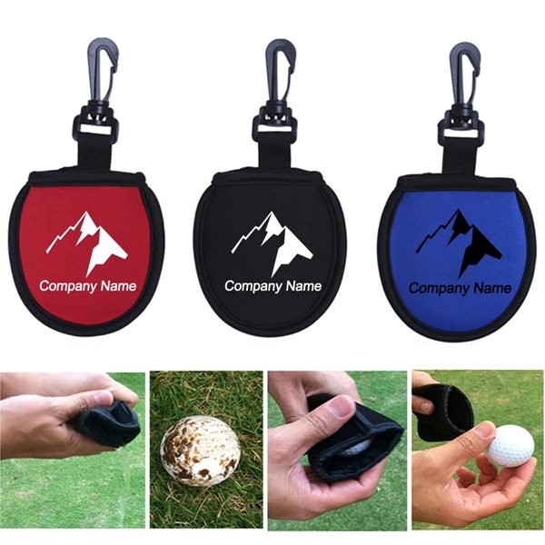 Golf Ball Cleaner Pouch - Golf Ball Cleaner Pouch - Image 0 of 7