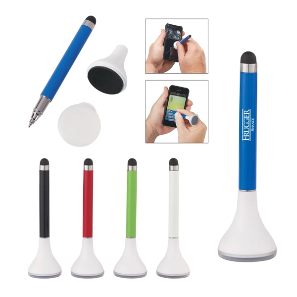 Stylus Pen Stand With Screen Cleaner - Stylus Pen Stand With Screen Cleaner - Image 10 of 10