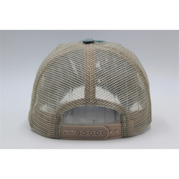 6 Panel Low Profile Trucker Cap Soft Comfortable Mesh back - 6 Panel Low Profile Trucker Cap Soft Comfortable Mesh back - Image 4 of 18