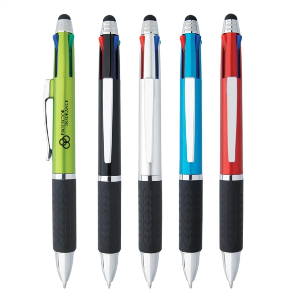 4-In-1 Pen With Stylus - 4-In-1 Pen With Stylus - Image 15 of 16