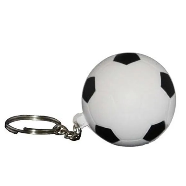 Customized Soccer Ball Stress Reliever Keychain - Customized Soccer Ball Stress Reliever Keychain - Image 4 of 4