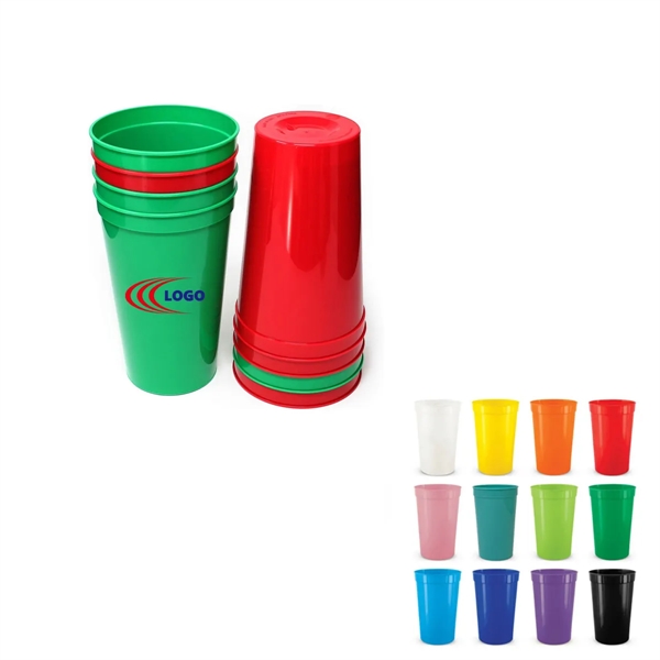 16oz Plastic Stadium Cups - 16oz Plastic Stadium Cups - Image 0 of 0
