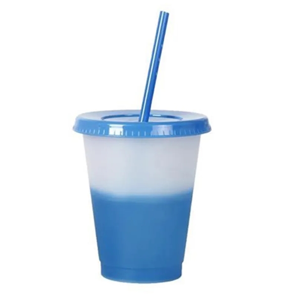 16OZ 24OZ Cold Colored Changing Tumbler Cups - 16OZ 24OZ Cold Colored Changing Tumbler Cups - Image 2 of 3