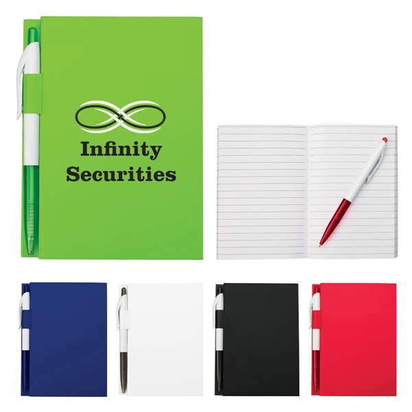 4" x 6" Notebook With Pen - 4" x 6" Notebook With Pen - Image 11 of 11