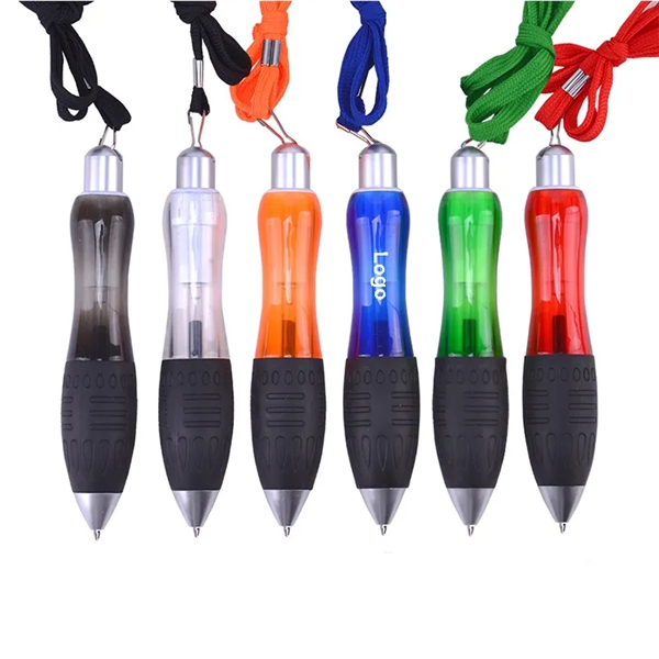 Fat Ballpoint Pens With Hanging Rope - Fat Ballpoint Pens With Hanging Rope - Image 0 of 3