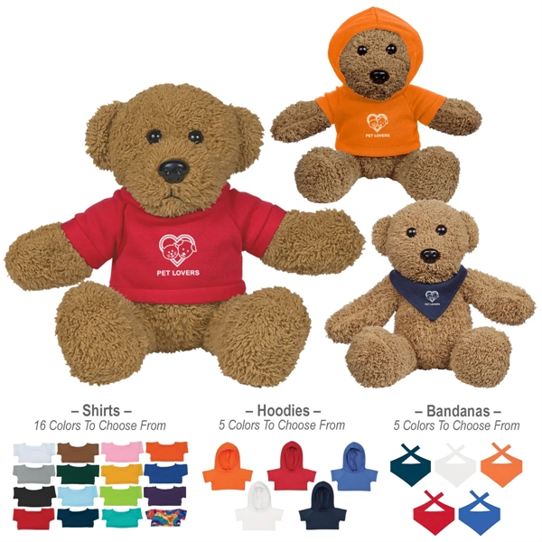 6" Ole' Time Rag Bear - 6" Ole' Time Rag Bear - Image 0 of 7