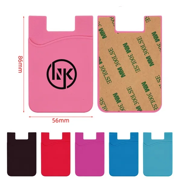 Silicone Phone Wallet - Silicone Phone Wallet - Image 0 of 3