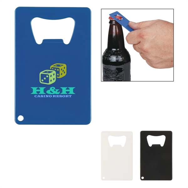 Credit Card Shaped Bottle Opener - Credit Card Shaped Bottle Opener - Image 0 of 25