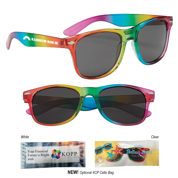 Rainbow Malibu Sunglasses - Rainbow Malibu Sunglasses - Image 2 of 2