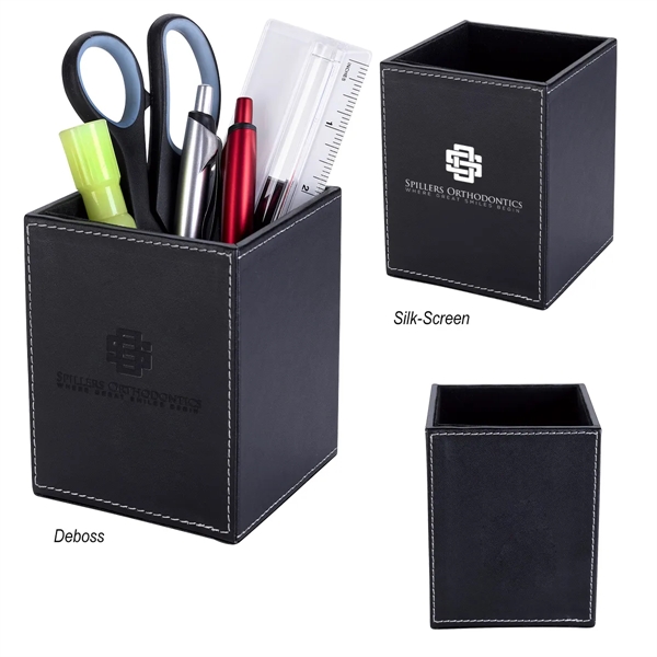 Executive Pen & Pencil Cup - Executive Pen & Pencil Cup - Image 2 of 2