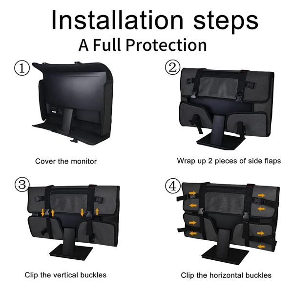 Portable Dustproof Monitor Travel Bag - Portable Dustproof Monitor Travel Bag - Image 4 of 8