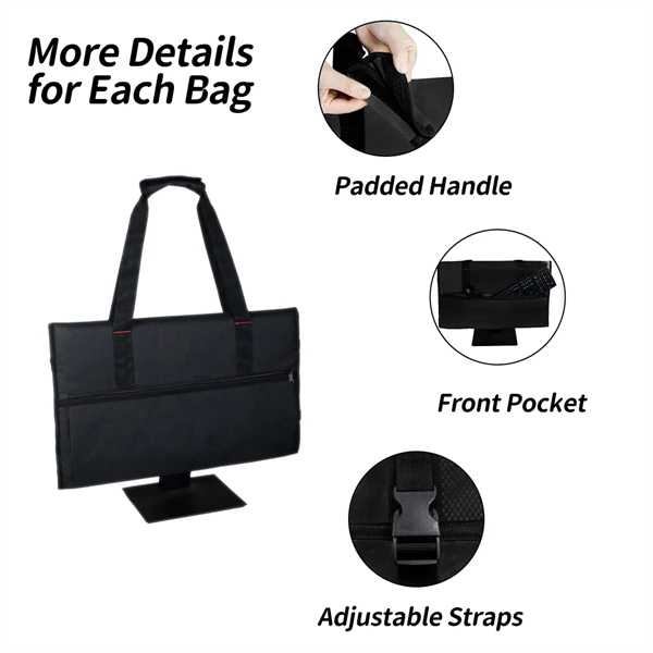 Portable Dustproof Monitor Travel Bag - Portable Dustproof Monitor Travel Bag - Image 5 of 8