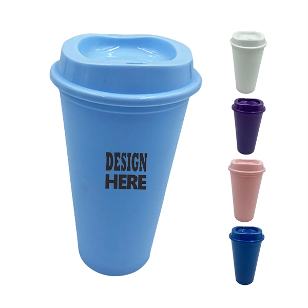 16oz Plastic Coffee Cup - 16oz Plastic Coffee Cup - Image 0 of 0