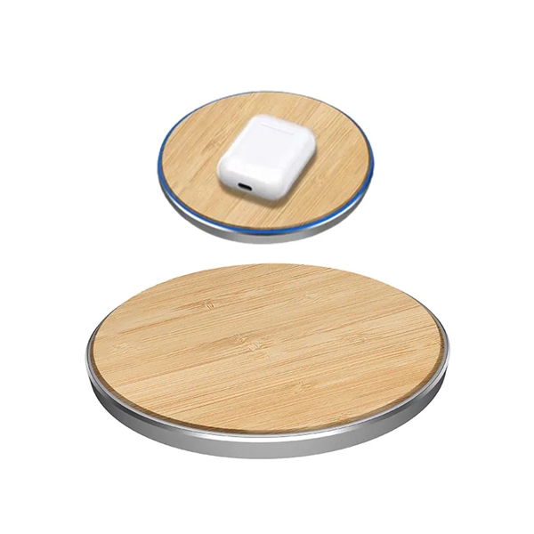 Bamboo Wireless Charger Pad, 15W - Bamboo Wireless Charger Pad, 15W - Image 4 of 4