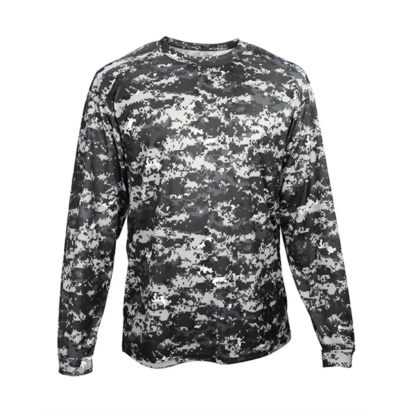 Badger Youth Digital Camo Long Sleeve T-Shirt - Badger Youth Digital Camo Long Sleeve T-Shirt - Image 1 of 24