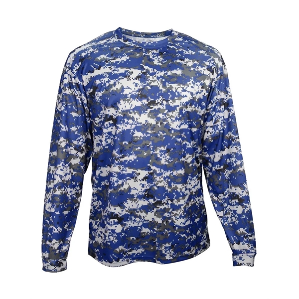 Badger Youth Digital Camo Long Sleeve T-Shirt - Badger Youth Digital Camo Long Sleeve T-Shirt - Image 16 of 24