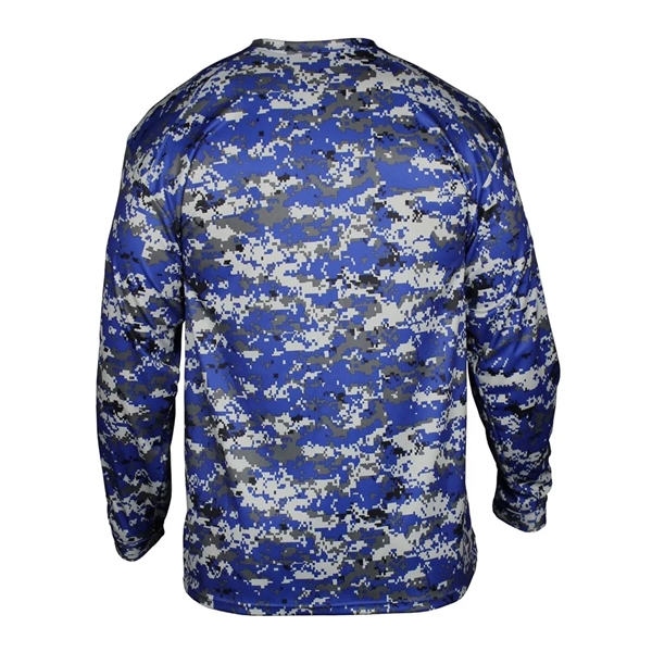 Badger Youth Digital Camo Long Sleeve T-Shirt - Badger Youth Digital Camo Long Sleeve T-Shirt - Image 18 of 24