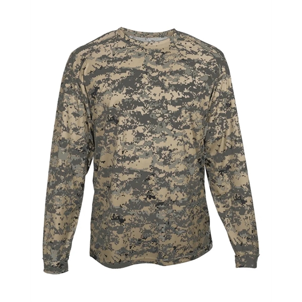 Badger Youth Digital Camo Long Sleeve T-Shirt - Badger Youth Digital Camo Long Sleeve T-Shirt - Image 19 of 24