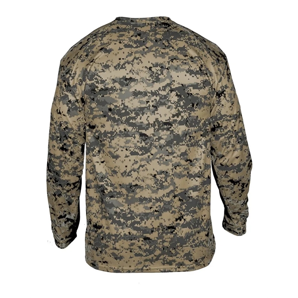 Badger Youth Digital Camo Long Sleeve T-Shirt - Badger Youth Digital Camo Long Sleeve T-Shirt - Image 21 of 24