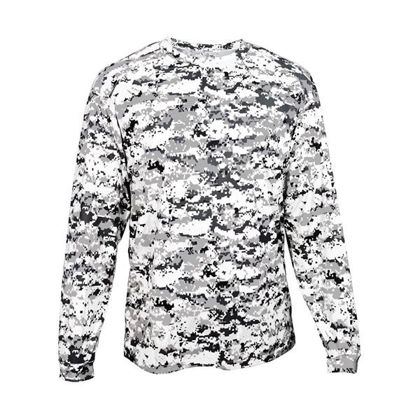 Badger Youth Digital Camo Long Sleeve T-Shirt - Badger Youth Digital Camo Long Sleeve T-Shirt - Image 22 of 24