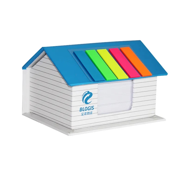 Creative House Shape Desktop Sticky Note Set Memo Pad - Creative House Shape Desktop Sticky Note Set Memo Pad - Image 0 of 2