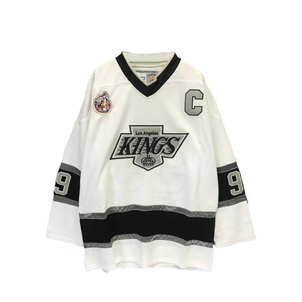Embroidered Long Sleeve Custom Man Ice Hockey Jersey - Embroidered Long Sleeve Custom Man Ice Hockey Jersey - Image 3 of 6