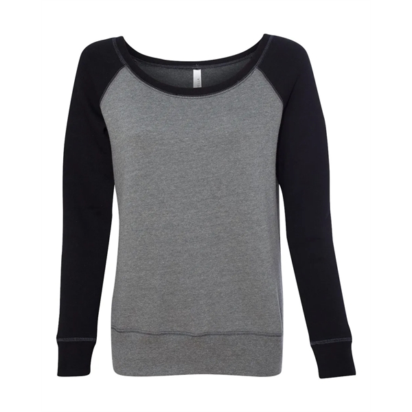 BELLA + CANVAS Women's Sponge Fleece Wide Neck Sweatshirt - BELLA + CANVAS Women's Sponge Fleece Wide Neck Sweatshirt - Image 56 of 57
