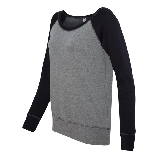 BELLA + CANVAS Women's Sponge Fleece Wide Neck Sweatshirt - BELLA + CANVAS Women's Sponge Fleece Wide Neck Sweatshirt - Image 15 of 57