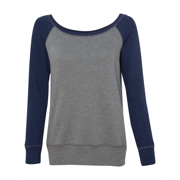 BELLA + CANVAS Women's Sponge Fleece Wide Neck Sweatshirt - BELLA + CANVAS Women's Sponge Fleece Wide Neck Sweatshirt - Image 17 of 57