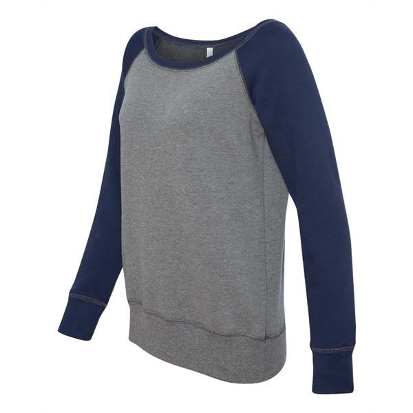 BELLA + CANVAS Women's Sponge Fleece Wide Neck Sweatshirt - BELLA + CANVAS Women's Sponge Fleece Wide Neck Sweatshirt - Image 18 of 57