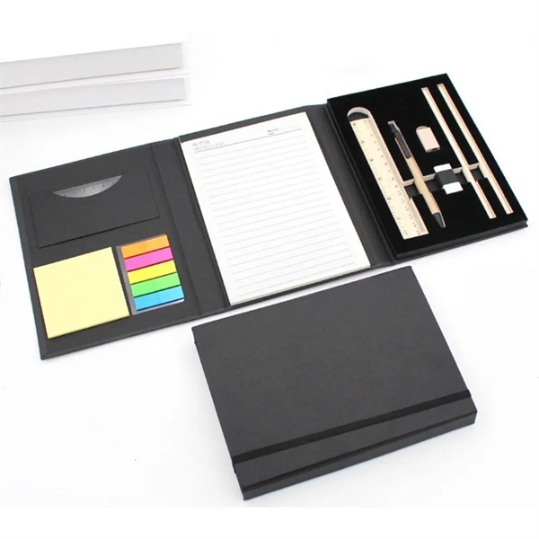 Multifunctional 3 Fold Notebook Note Stationery Set - Multifunctional 3 Fold Notebook Note Stationery Set - Image 4 of 4