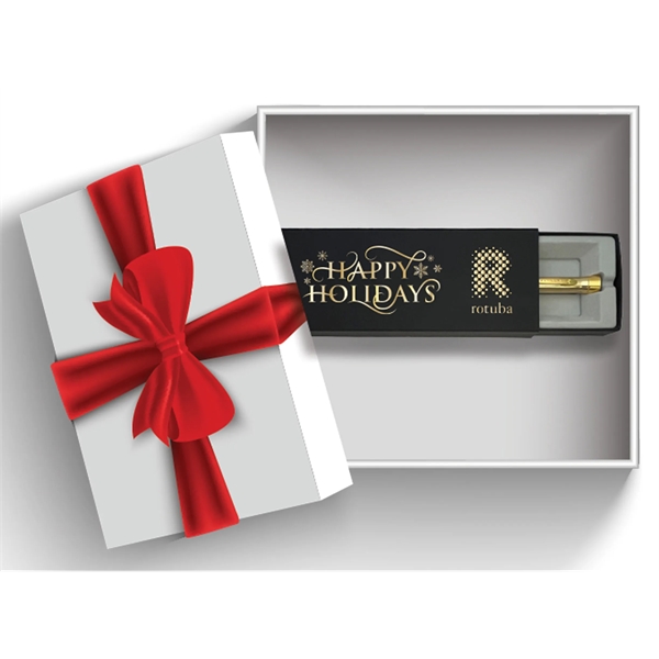 Garland® USA Made- Custom Box with Polished Gold Hefty Twist - Garland® USA Made- Custom Box with Polished Gold Hefty Twist - Image 0 of 3