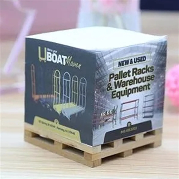 Memo Note Pad with Wood Pallet - Memo Note Pad with Wood Pallet - Image 1 of 1