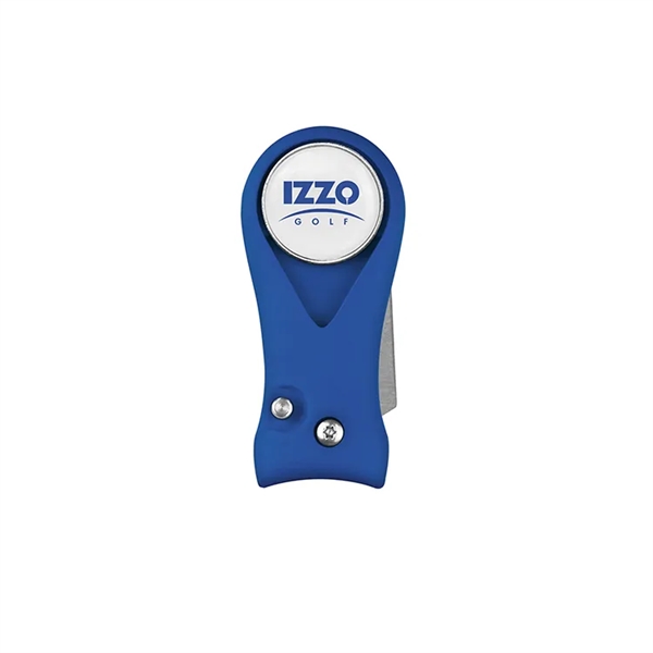 Izzo Matte Switch-Blade Divot Tool - Izzo Matte Switch-Blade Divot Tool - Image 0 of 4