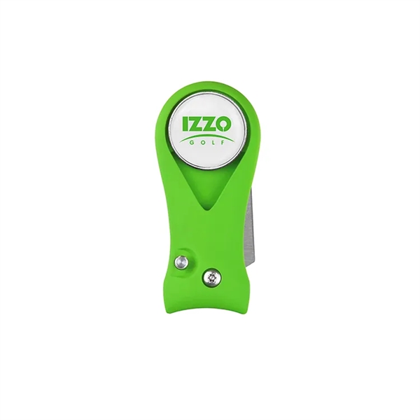 Izzo Matte Switch-Blade Divot Tool - Izzo Matte Switch-Blade Divot Tool - Image 1 of 4