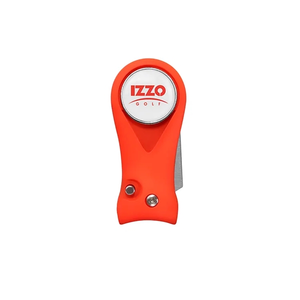 Izzo Matte Switch-Blade Divot Tool - Izzo Matte Switch-Blade Divot Tool - Image 3 of 4